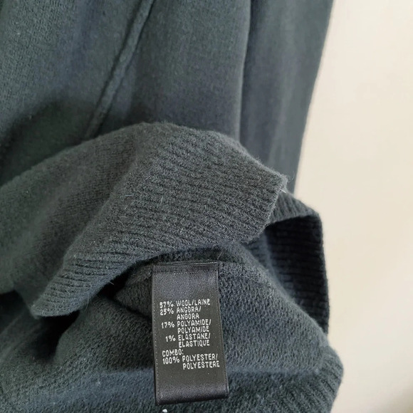 Lafayette 148 New York Dark Green Belted Cardigan - Picture 10 of 13